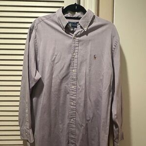 Ralph Lauren Men’s Light Lavender Button-Down Shirt